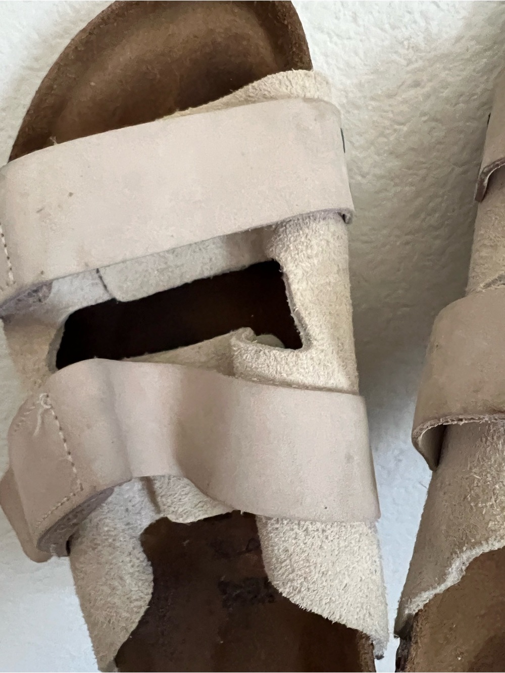 Birkenstock Uji Antique White Nubuck/Suede Leather Regular Size 6-6.5 - Picture 12 of 13